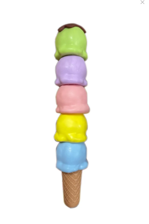 Set 5 Textmarkere Inghetata Amacs | Culori Pastelate