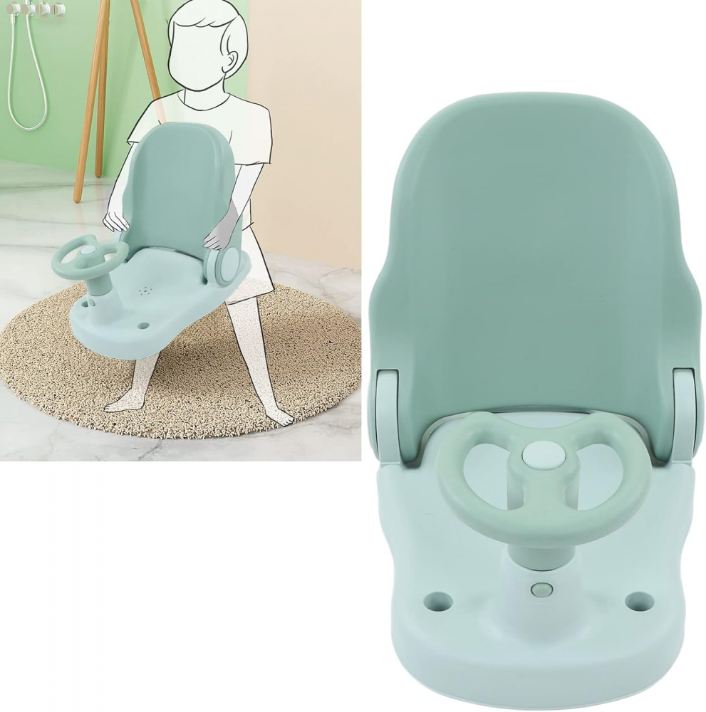 Scaun baie Little Mom Driver cu volan, 3 pozitii - imagine 2
