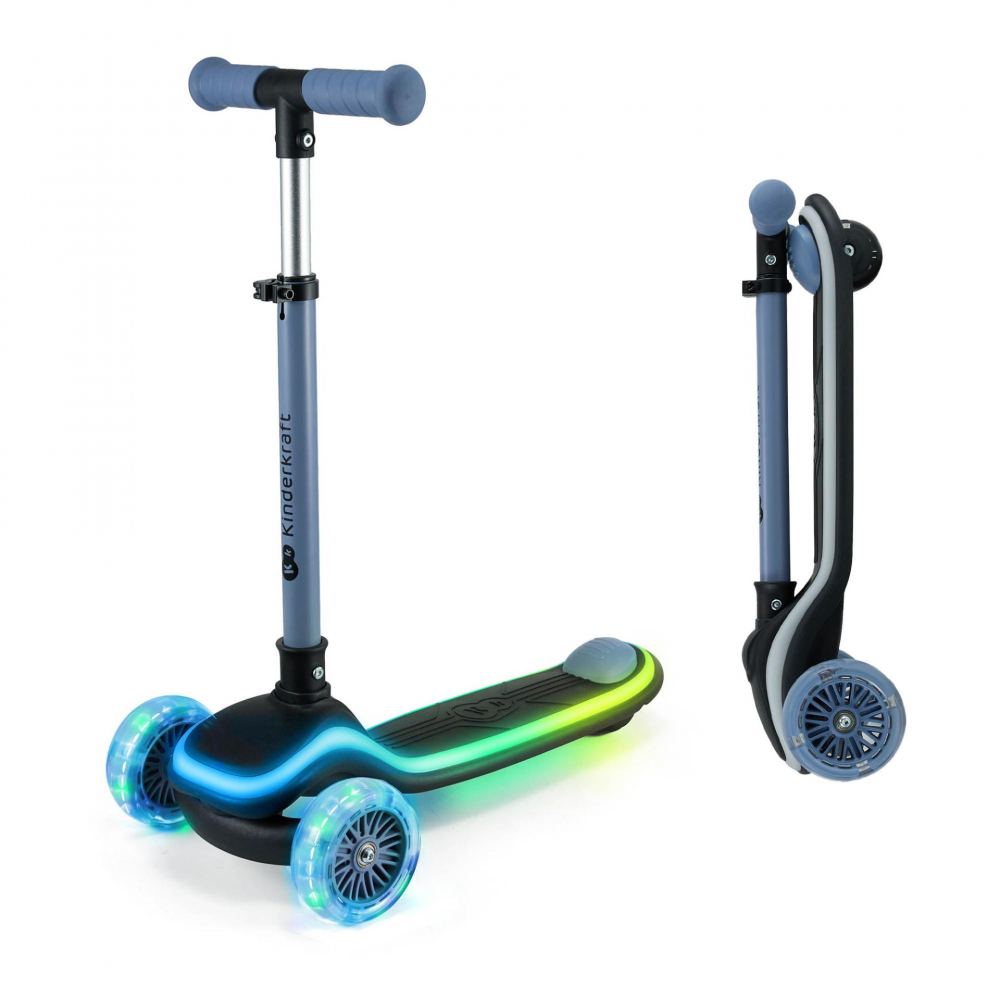 Trotineta Kinderkraft Raket LED Pliabilă - imagine 9