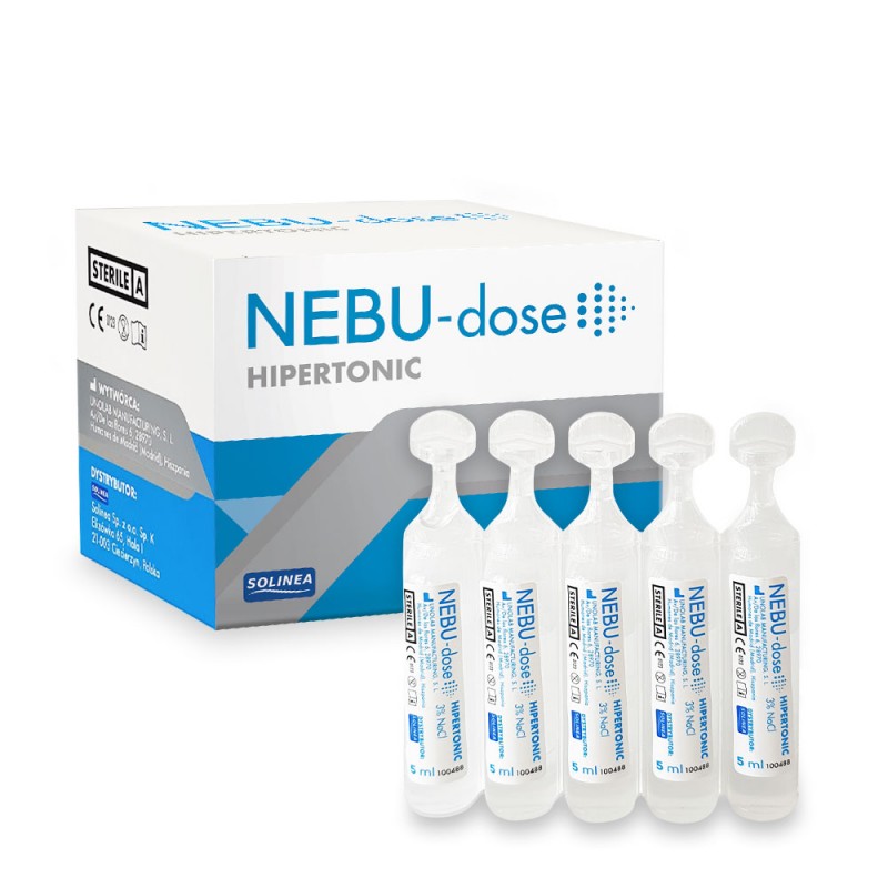 Solinea NEBU-dose 3% Soluție Salină Hipertonică