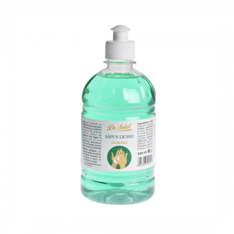 Săpun lichid Dr. Soleil 500 ml cu galbenele