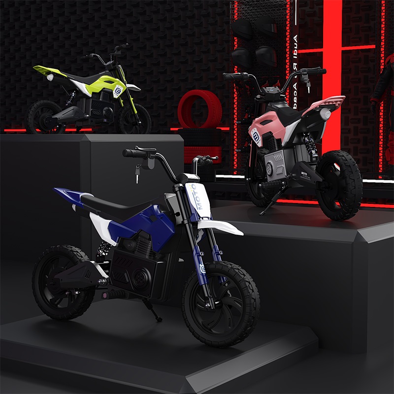 Nichiduta Moto Red - Motocicleta Electrică 24V - imagine 4
