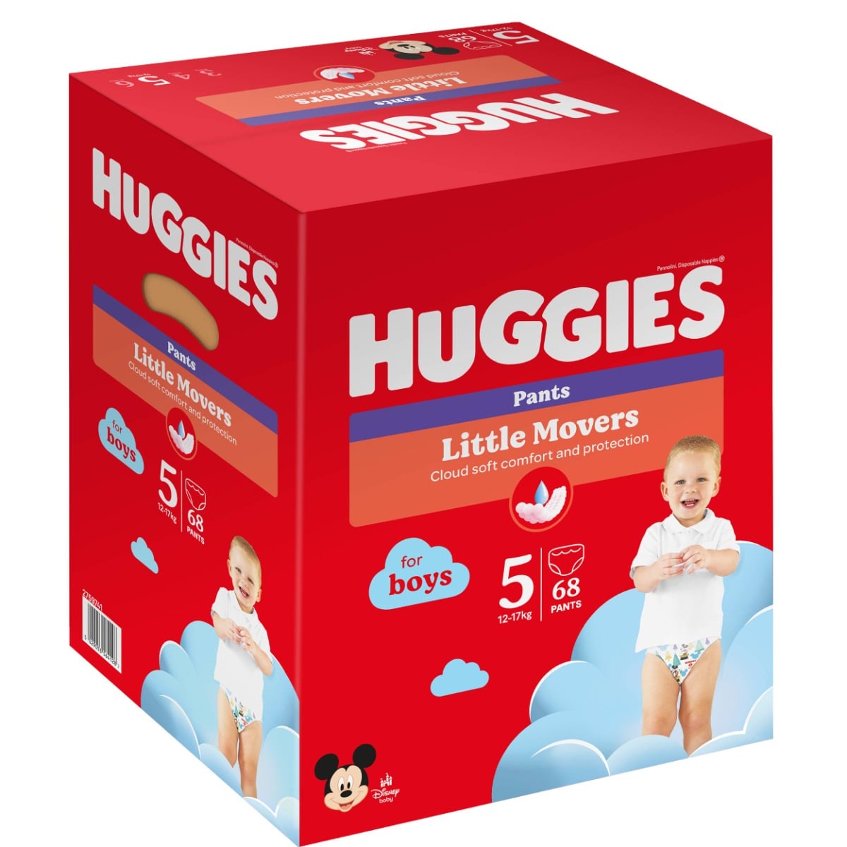 Scutece Huggies Pants Box Boys 5, 68 buc