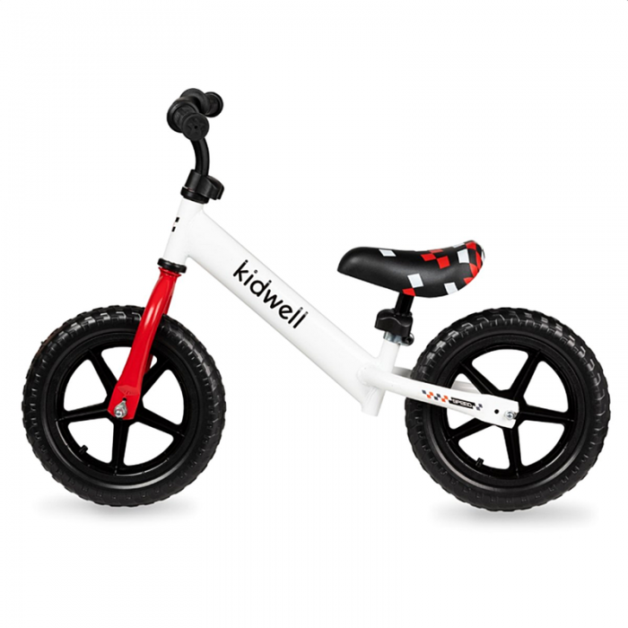 Bicicleta Kidwell Rebel 12" White, 2.64 kg - imagine 4