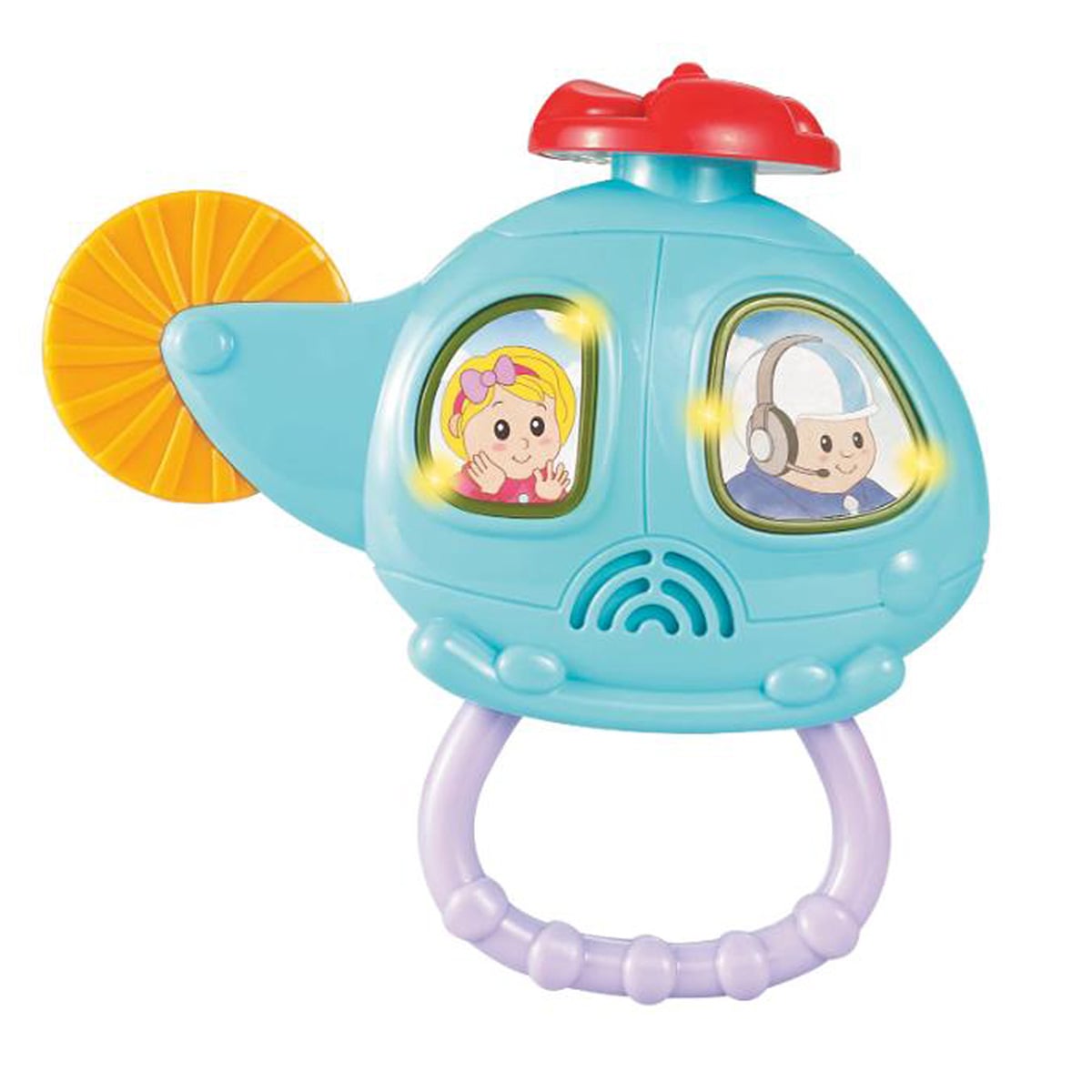 Primul meu elicopter Minibo | Jucarie bebelusi colorata