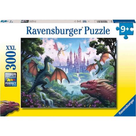 Puzzle Dragoni Ravensburger 300 piese - imagine 2