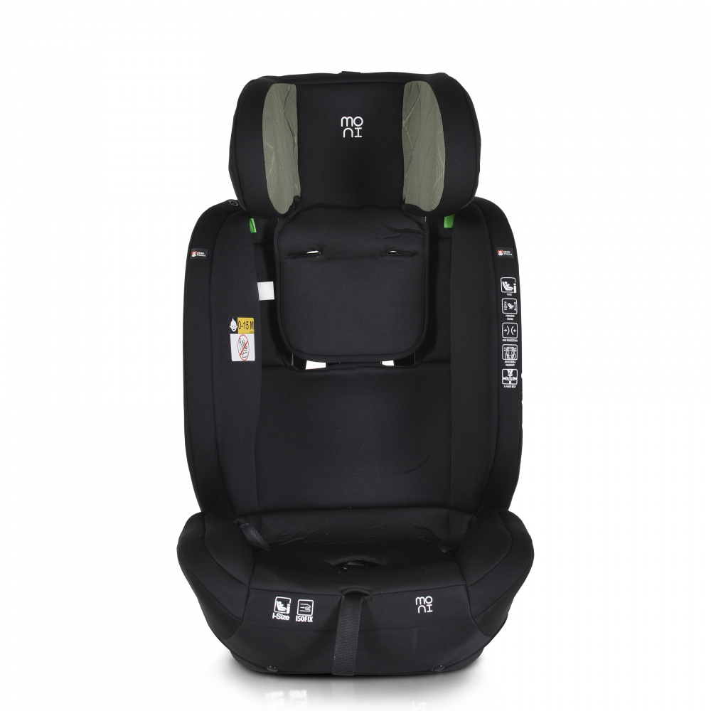 Scaun Auto Moni I-Safe i-Size Green 9-36kg - imagine 4
