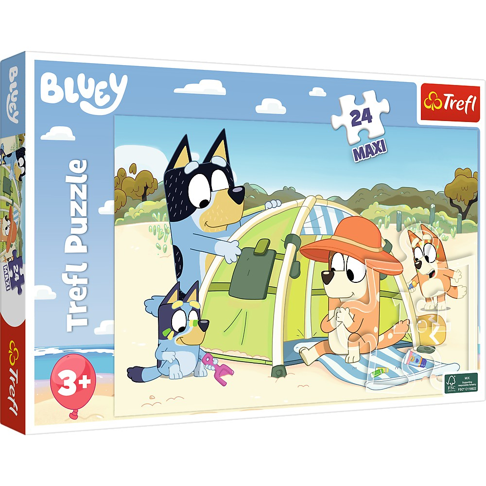 Puzzle Trefl Bluey 24bucțiuni - Dezvoltare Copii