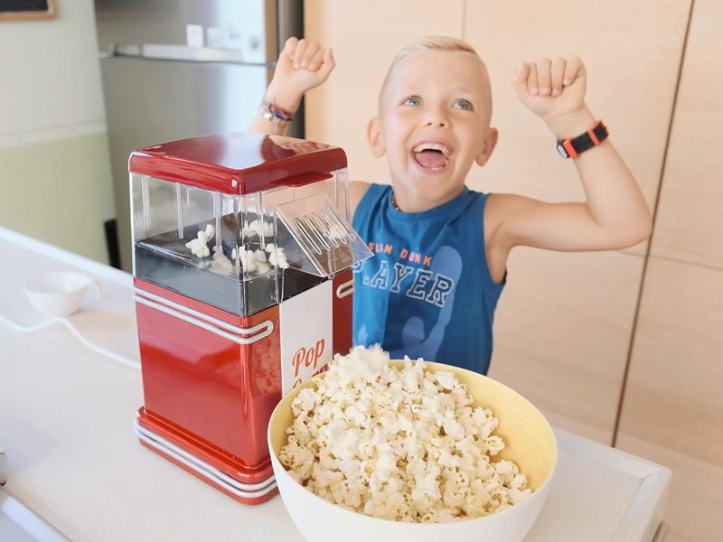 Beper Aparat Popcorn Fără Ulei, 1200W - imagine 11