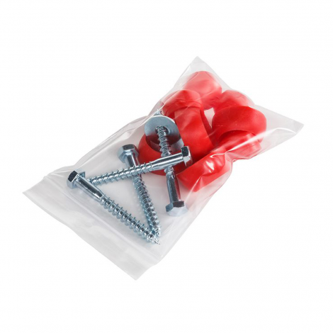 Set Protectii si Suruburi KBT Rosu Spatii Joaca - imagine 3
