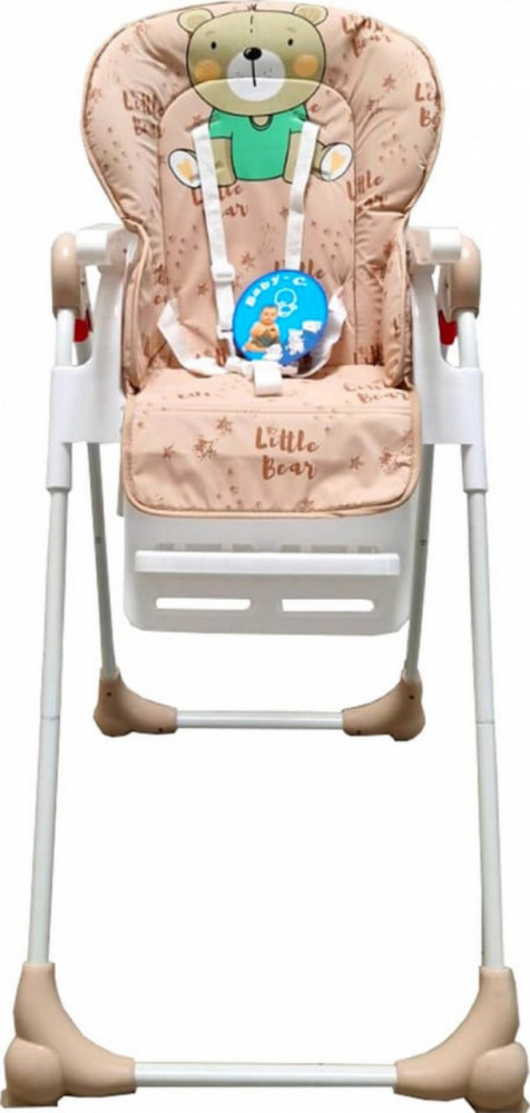 Scaun masă Baby Care reglabil 3 trepte, pliabil - imagine 2