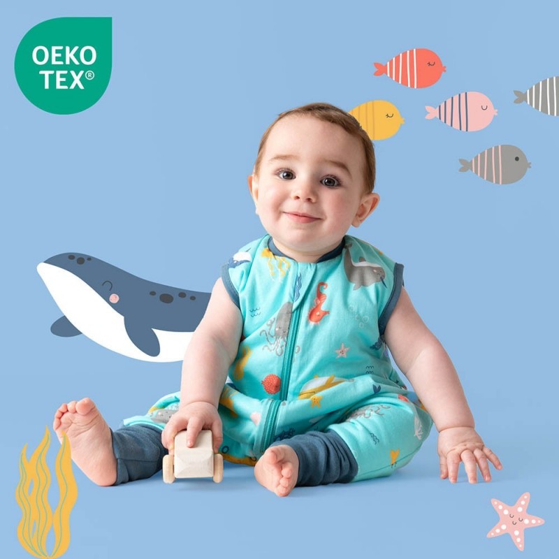 Sac de Dormit Under the Sea cu Talpa Antiderapanta - imagine 3
