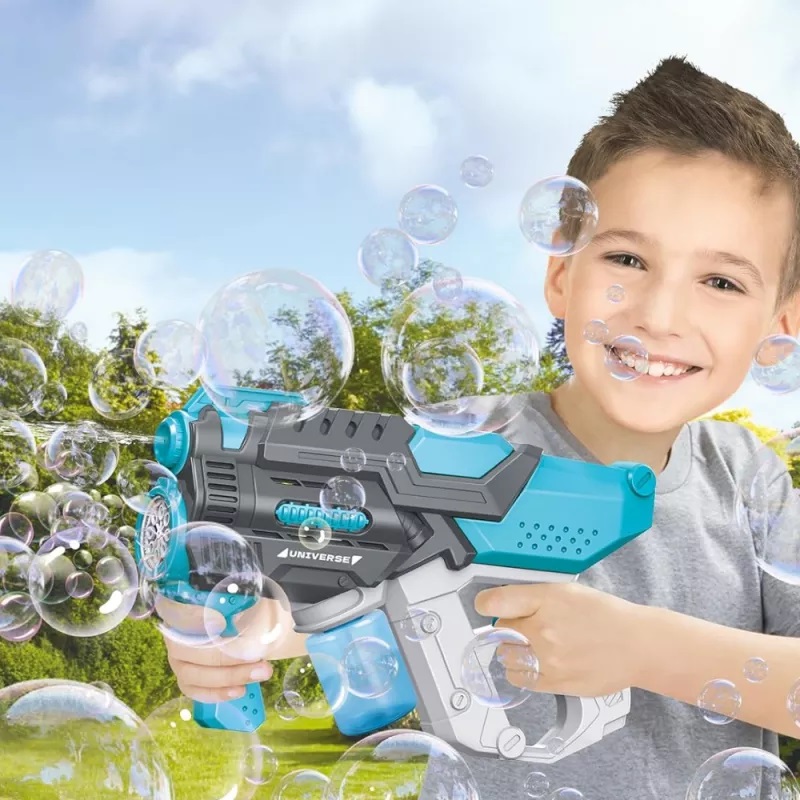 Pusca Automata Apa 2-in-1 Water Bubble Blue - imagine 2