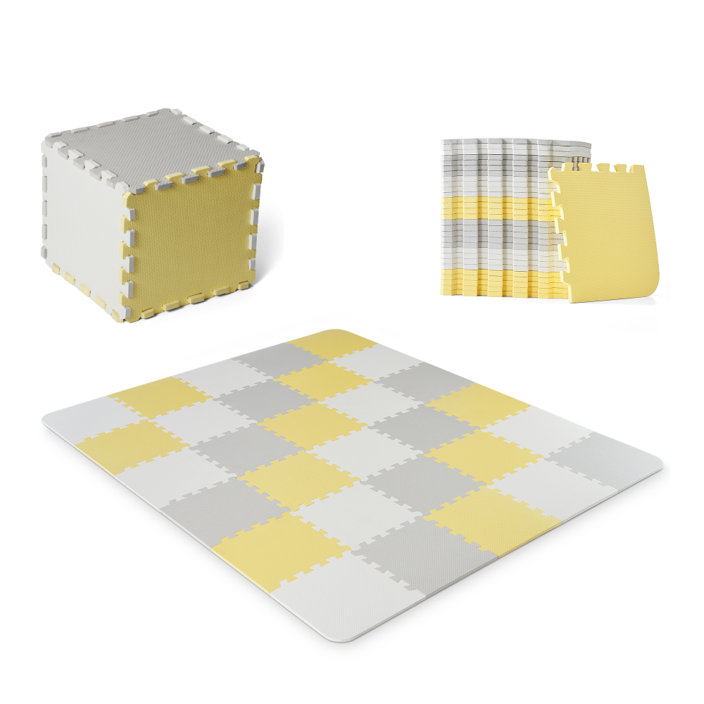 Saltea joaca Kinderkraft Luno | Puzzle educational