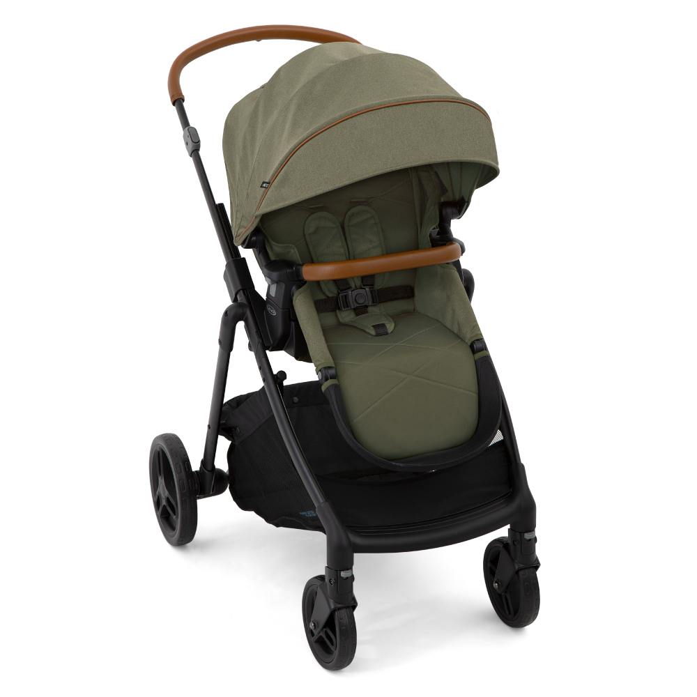Carucior 3 in 1 Graco Near2Me Khaki i-Size - imagine 5