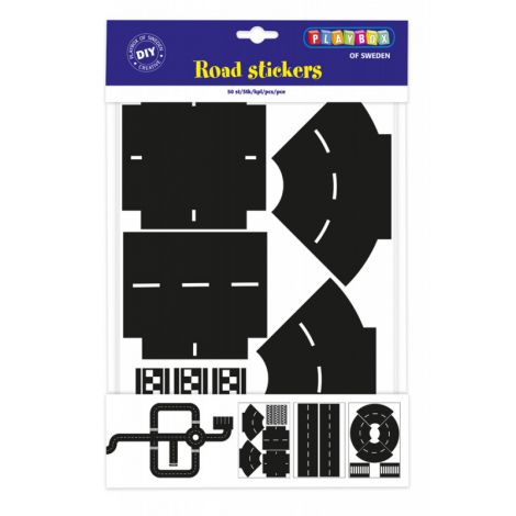 Set Abtibilduri Strada Playbox | Creează Propria Șosea