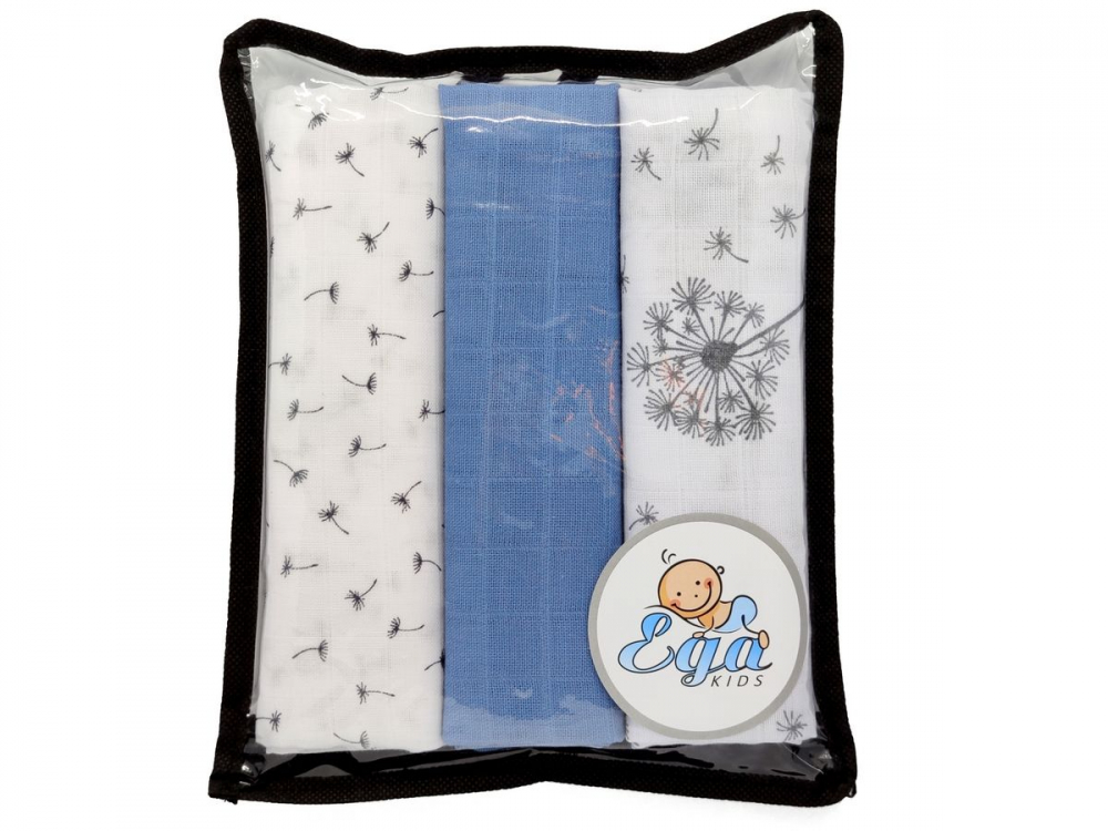 Set 3 Scutece Egakids Bumbac 60x80cm - imagine 3