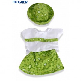 Costum 3 piese Miniland 38 cm - Jucării educative