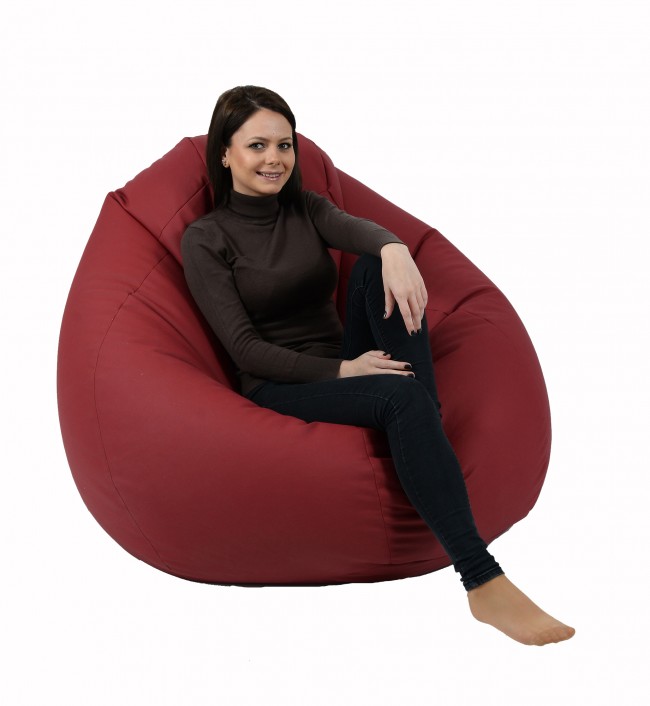 Fotoliu Beanbag Nirvana Gigant Wine | Pufrelax