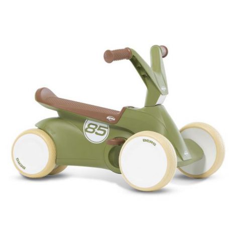 Kart BERG GO 2 Retro Verde - 2 in 1 Rider si Pedala