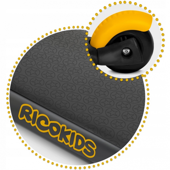 Trotineta 3 in 1 Ricokids Cubi, cu Scaun și LED - imagine 8