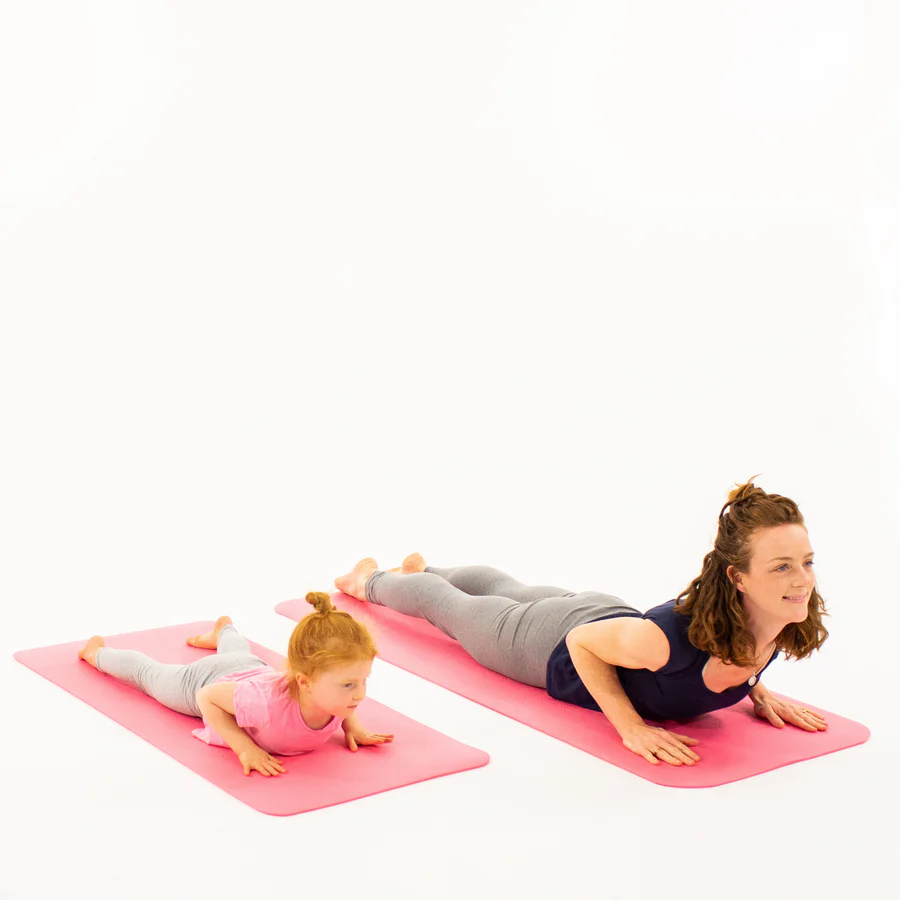 Set Yoga Mama și Copil Sun and Moon Roz | Soul Mates - imagine 2