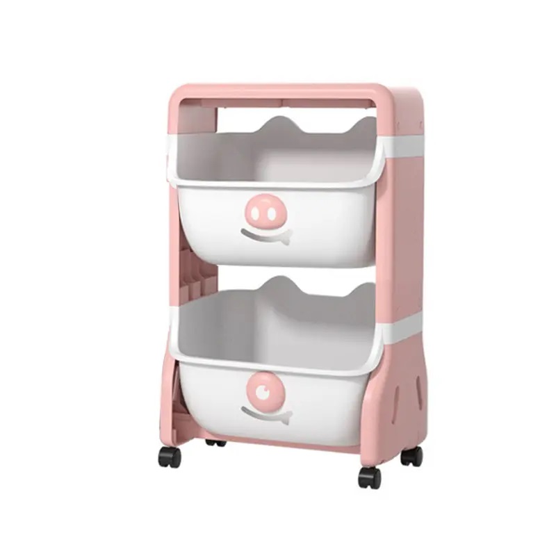 Organizator Little Mom Piggy Pink, 2 Nivele
