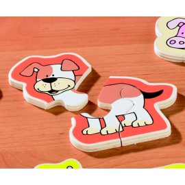 Puzzle Lemn Animale Beleduc - Educativ - imagine 4