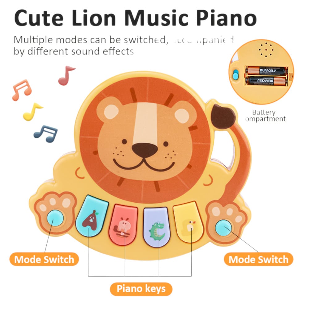 Antepremergator 2in1 Malplay Educational Lion - imagine 4