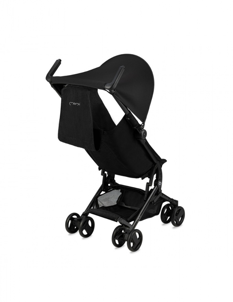 Cărucior Sport MoMi Grace Black, Ultra Ușor și Compact - imagine 3