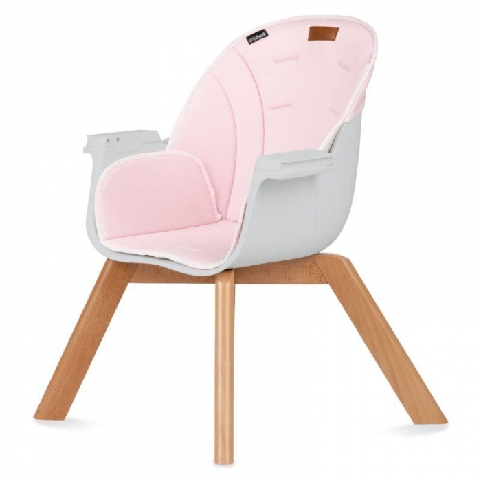 Scaun de masa Kidwell Nobis Roz, Stil Scandinav - imagine 2