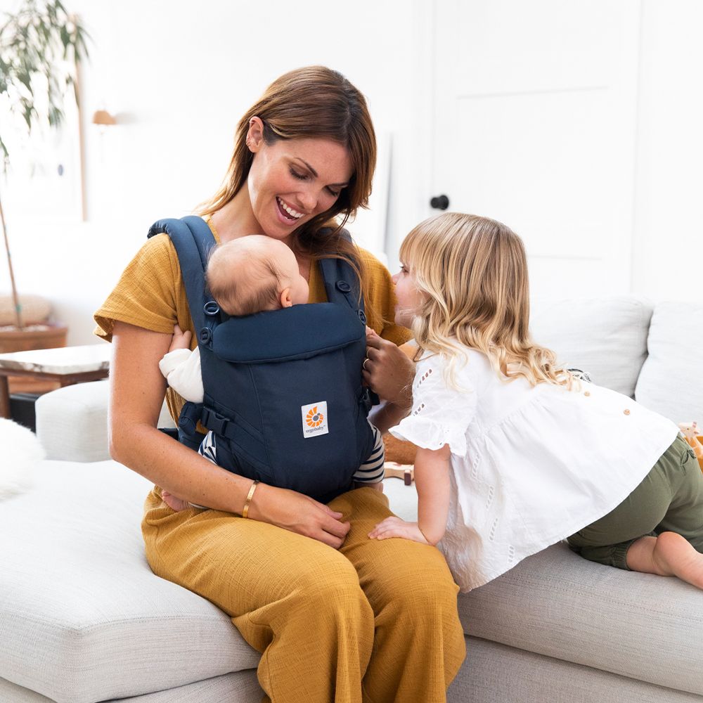 Marsupiu Ergobaby Adapt Midnight Blue 3 poziții - imagine 2