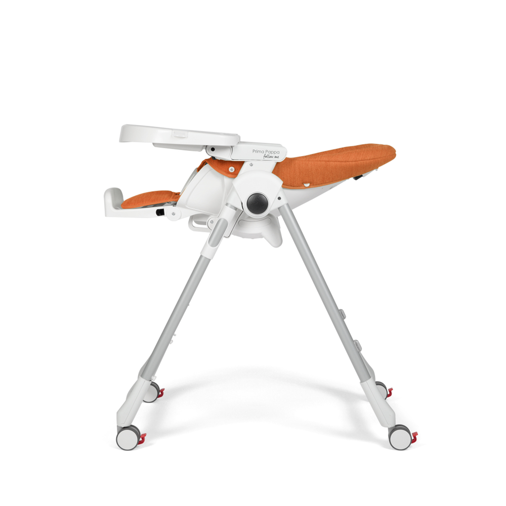 Scaun Masa 2-în-1 Peg Perego, 0-15 kg, Portocaliu - imagine 7