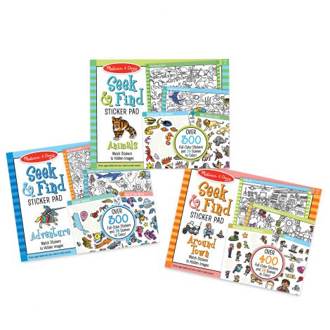 Bloc Colorat și Abtibilduri Melissa & Doug În Oraș - imagine 5
