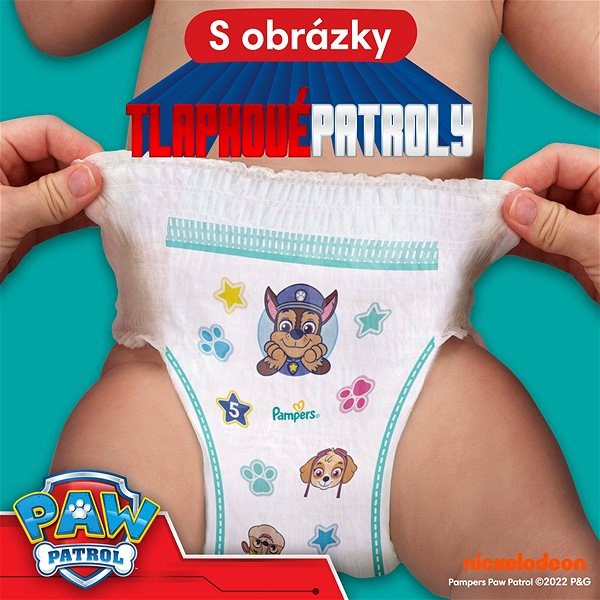 Pampers Pants Patrula Catelusilor M6, 60 buc - imagine 3