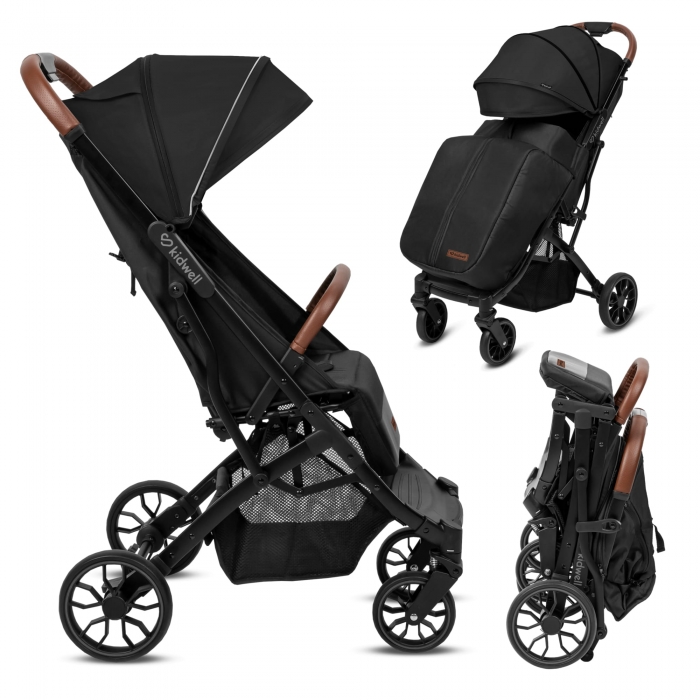Carucior Sport Kidwell Colmer Jet Black, 22kg - imagine 8