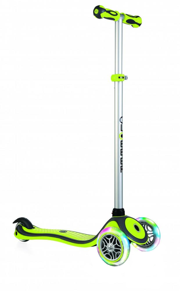 Trotineta Globber Plus My Free Up Lights Verde - imagine 3