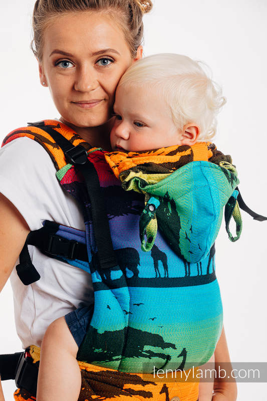 Marsupiu LennyGo Toddler Rainbow Safari | Lenny Lamb - imagine 4