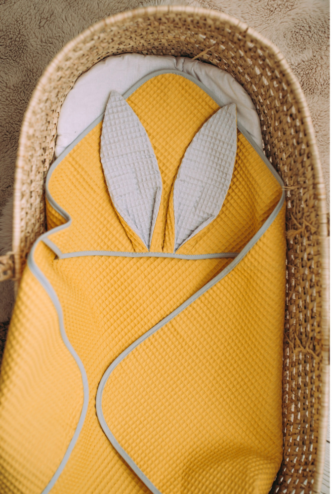 Prosop Baie Iepuras Galben | Floo for Baby - imagine 4