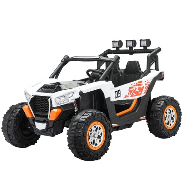 UTV Electric 4x4 Copii Hollicy RZR2000 12V Alb - imagine 2