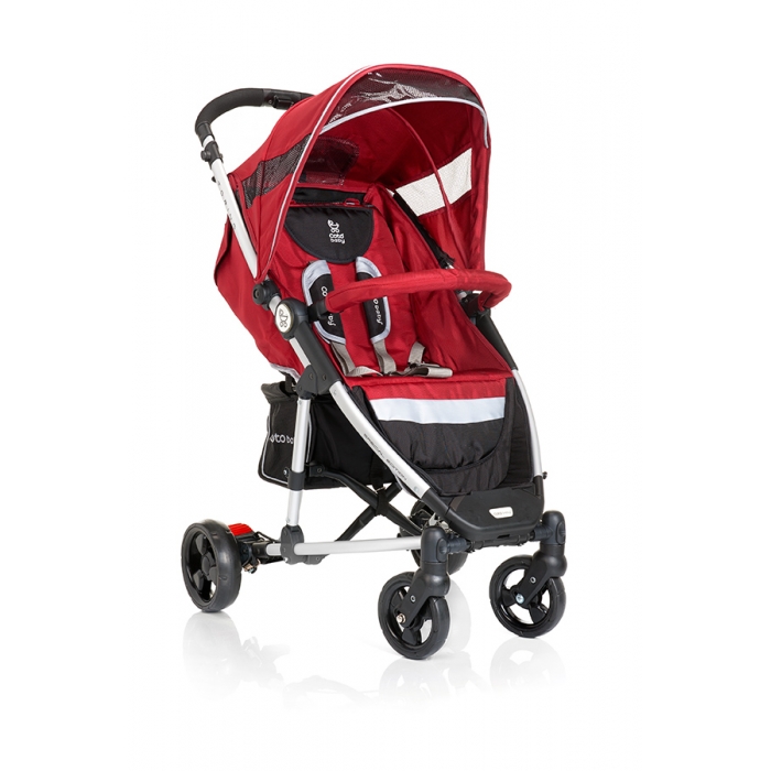Cărucior Sport Coto Baby Torino Red, Ușor și Confortabil