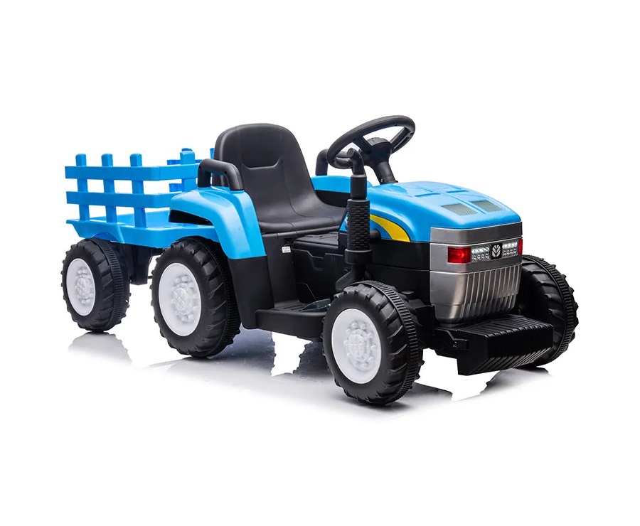 Tractor Electric Nichiduta T7 Blue cu Remorca 12V - imagine 6