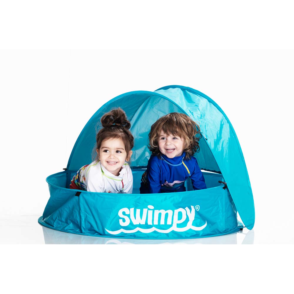 Piscina Bebelusi Swimpy cu Acoperis UPF50+ - imagine 3