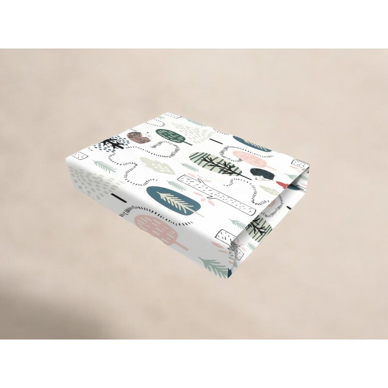 Cearceaf Qmini elastic 76x43 cm pentru patut