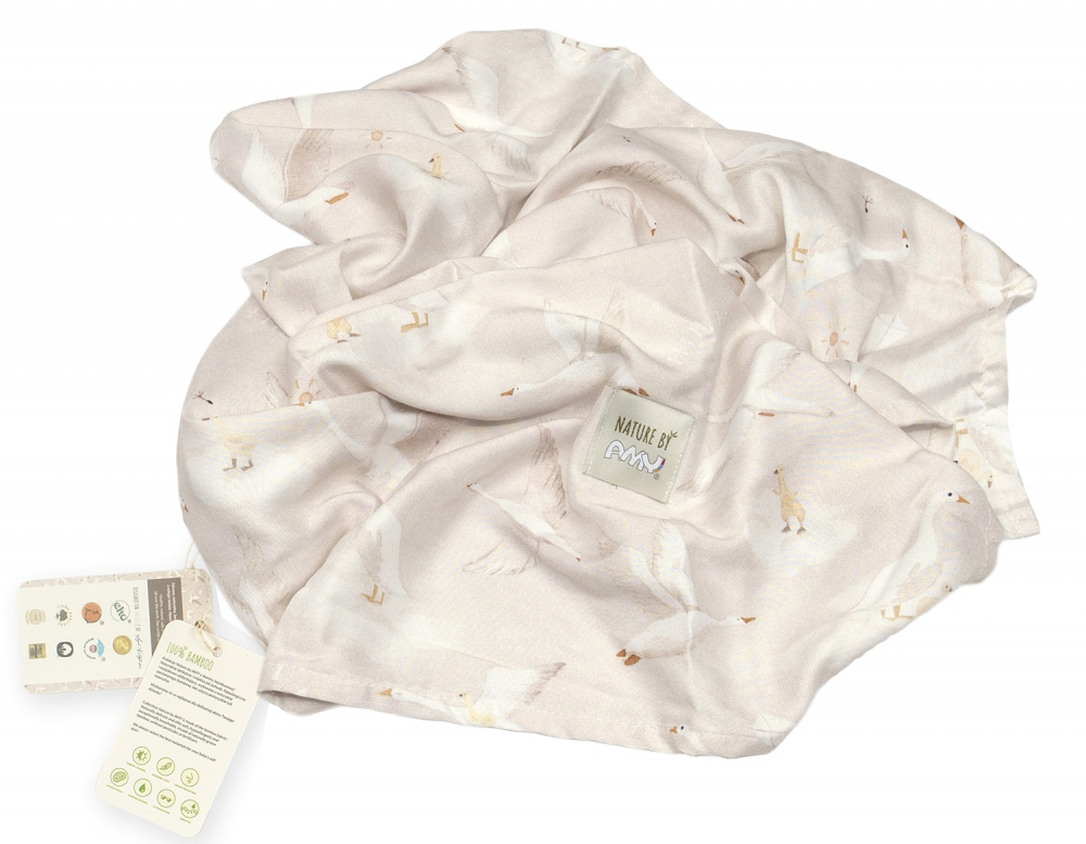 Paturica Bamboo Amy Bej | Antialergic | 75x75cm