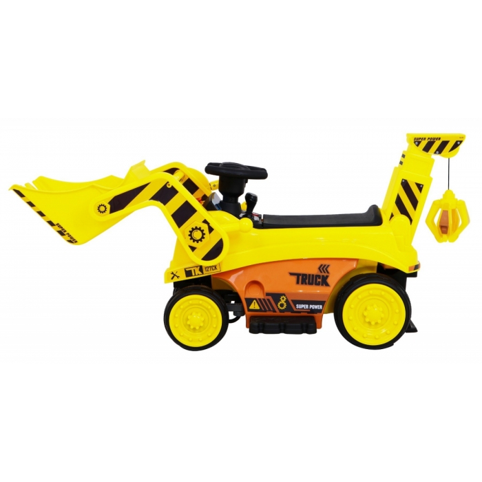 Excavator Ramiz 30W pentru copii cu cupă mobilă și audio - imagine 3