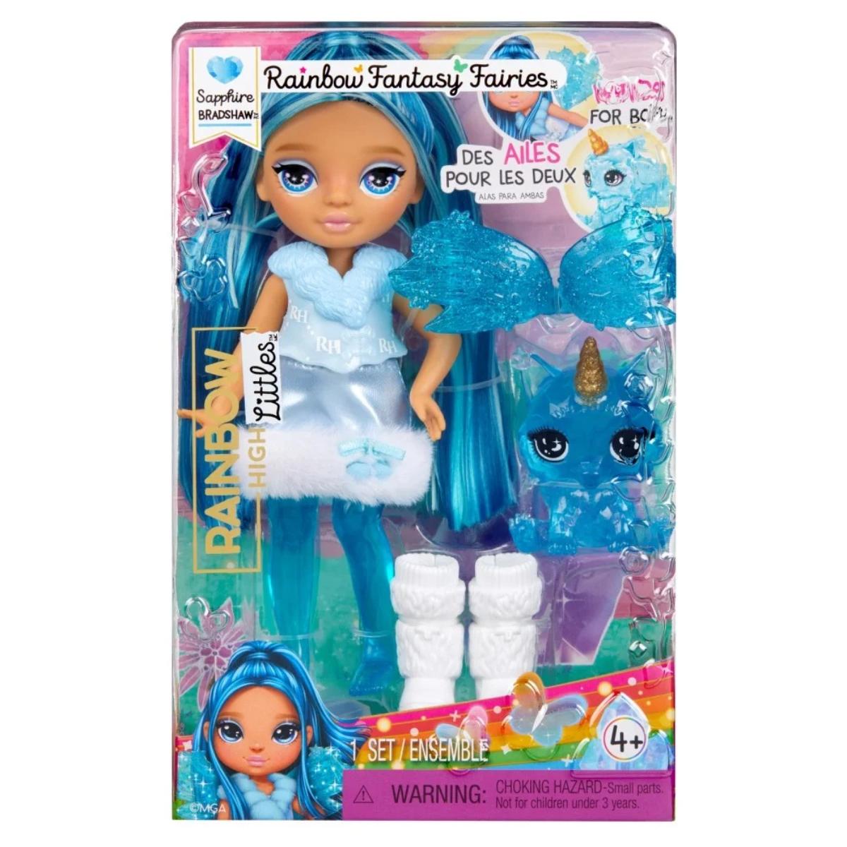 Papusa Zana Sapphire - Rainbow High Fantasy