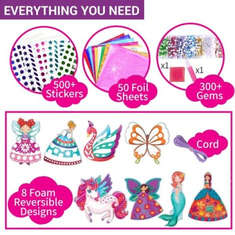 Chalk and Chuckles Set Creativ 3-in-1 Sclipitor - imagine 6