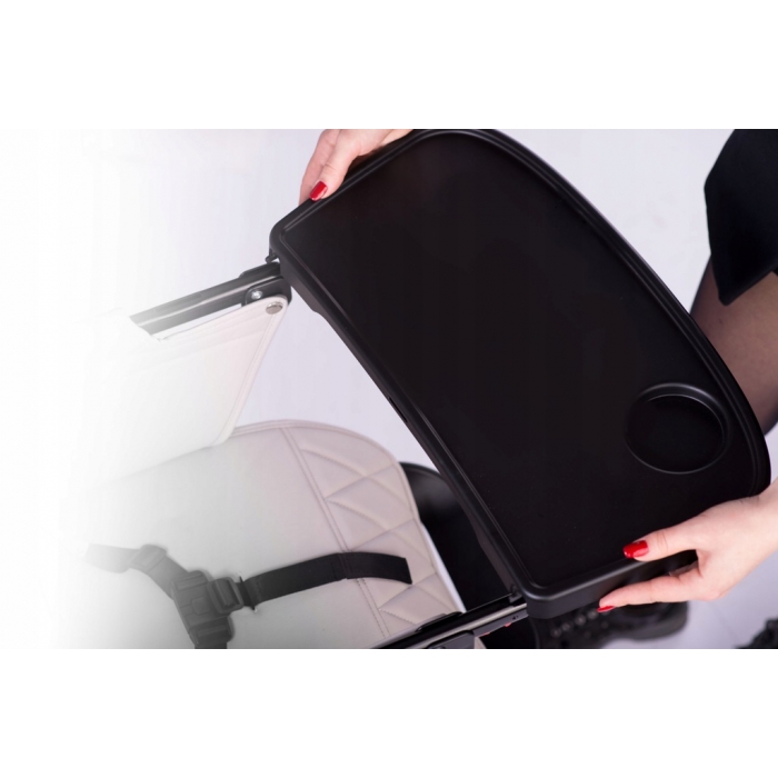 Scaun de masă Ricokids Nuco Negru-Gri - imagine 5