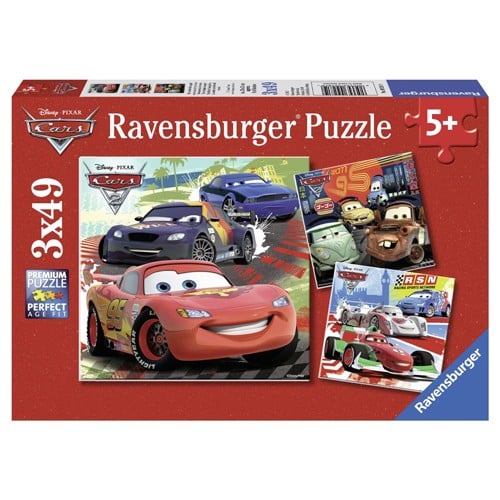 Puzzle Lumea Masinilor 3x49 piese Ravensburger